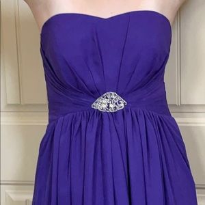 Purple Evening Gown Size XL